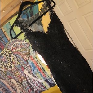 BLACK PROM DRESS